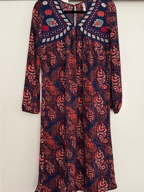 Xhilaration Paisley Printed Midi Dress